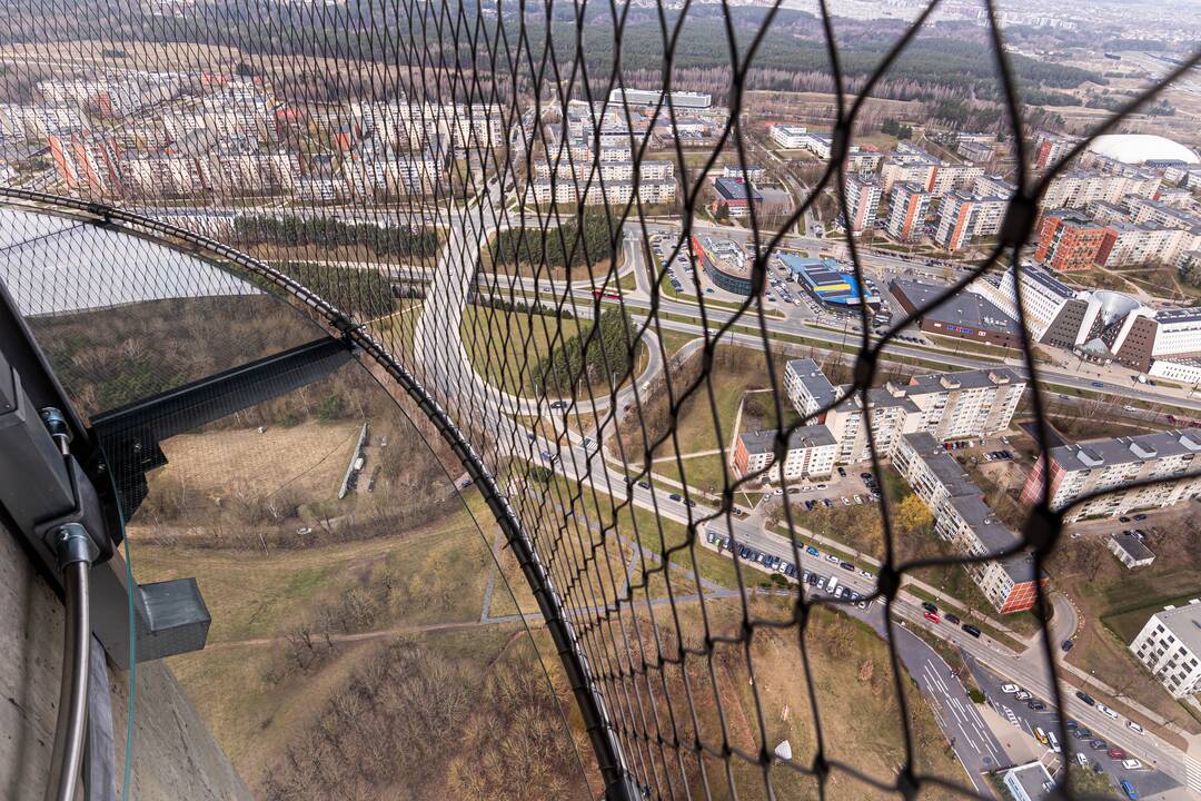 Vilniaus televizijos bokšte atidaryta nauja apžvalgos aikštelė