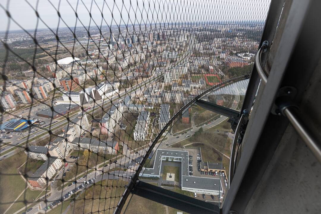Vilniaus televizijos bokšte atidaryta nauja apžvalgos aikštelė