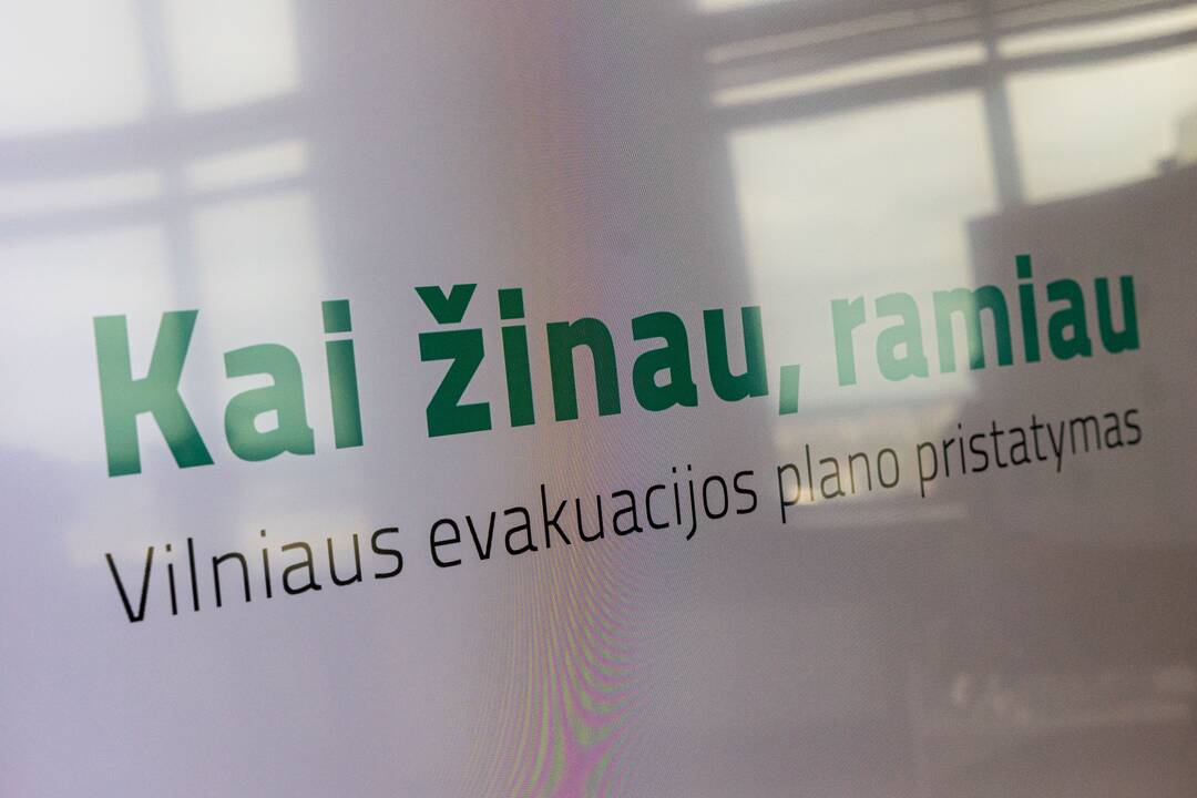Pristatomas Vilniaus miesto gyventojų evakuacijos planas