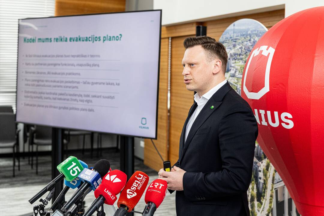 Pristatomas Vilniaus miesto gyventojų evakuacijos planas
