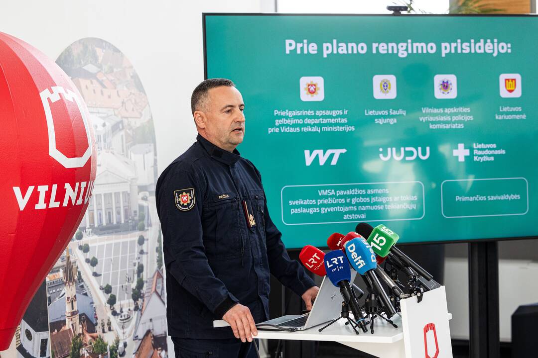 Pristatomas Vilniaus miesto gyventojų evakuacijos planas