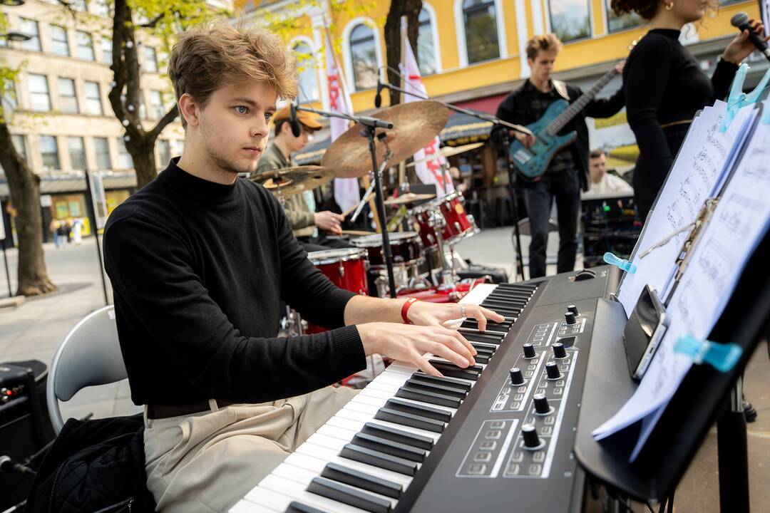 Praėjusių metų „Kaunas Jazz“ projekto „Džiazo gatvė“ akimirkos – šiemet žadama ne mažiau įspūdingą reginį.