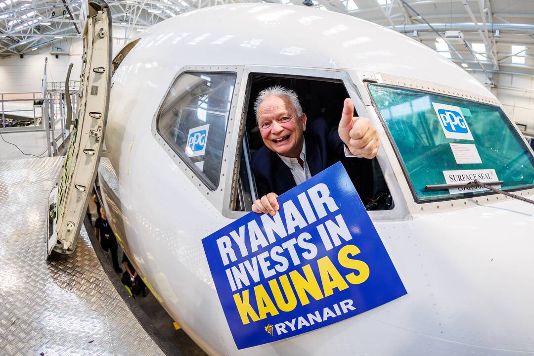 „Ryanair“ Kauno orlaivių techninės priežiūros centro atidarymas