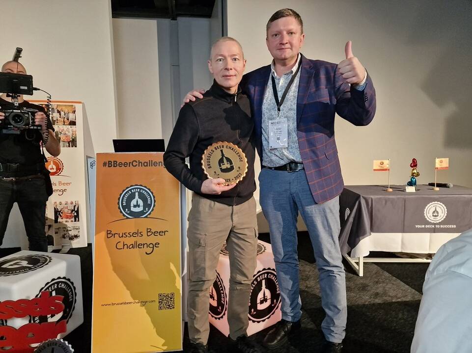 Aludariai Petras Sadovskis ir Giedrius Valančius.