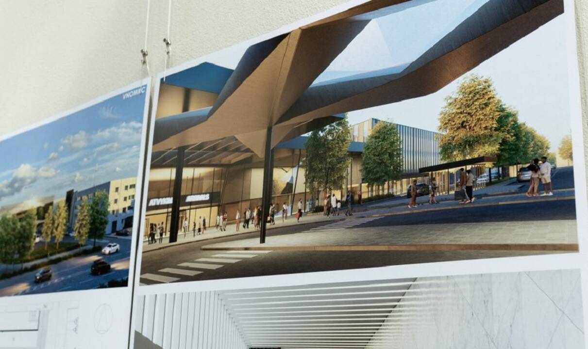 Naujam Vilniaus oro uosto atvykimo terminalui atrinkta 11 architektūrinių idėjų