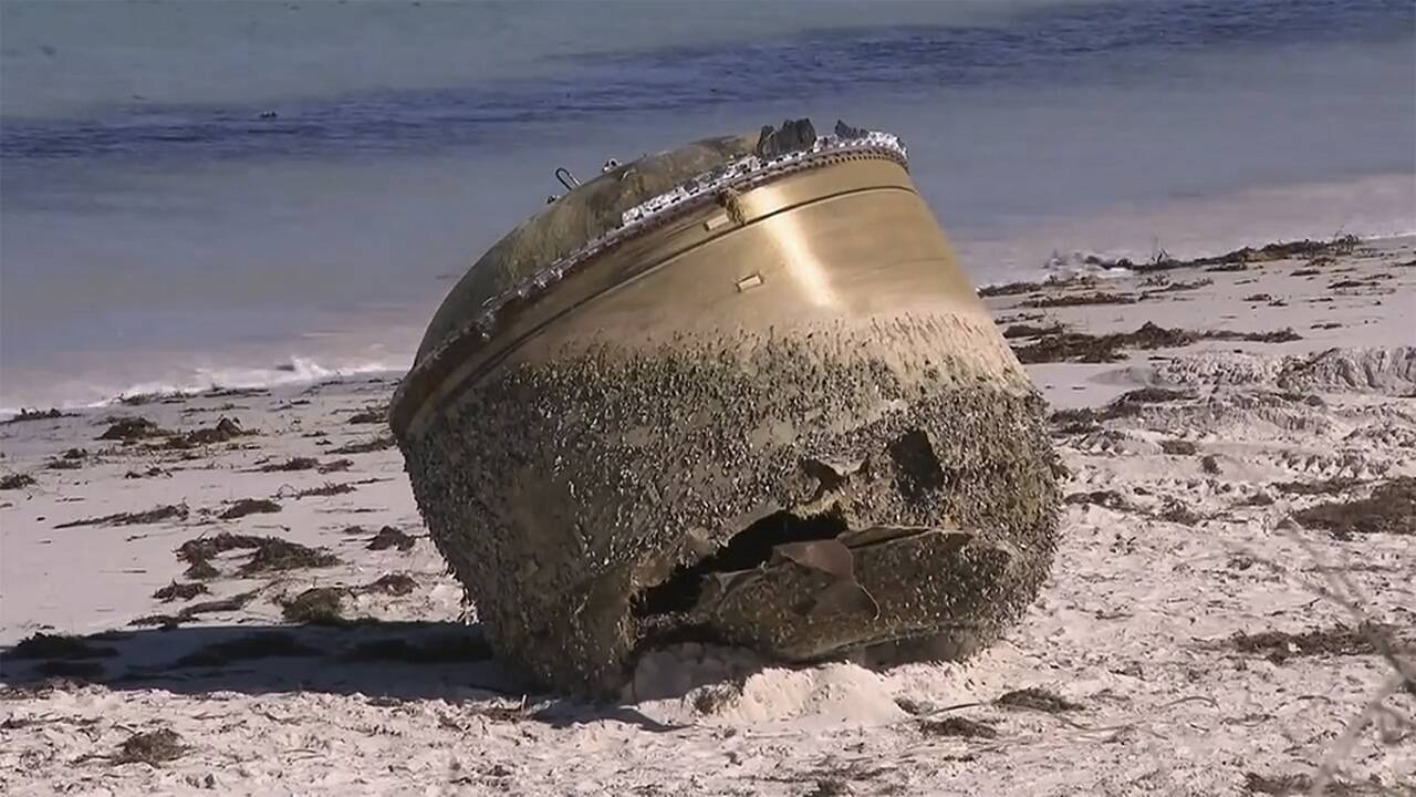 Australijoje rastas paslaptingas objektas identifikuotas kaip Indijos raketos dalis