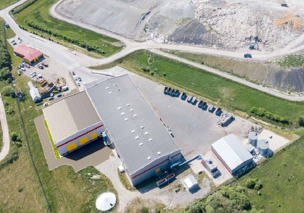 Būsimo maisto cecho vizualizacija.