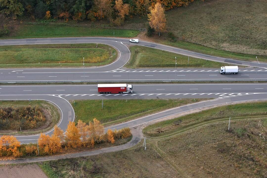 Baigtas vieno automagistralės Vilnius–Klaipėda ruožo remontas