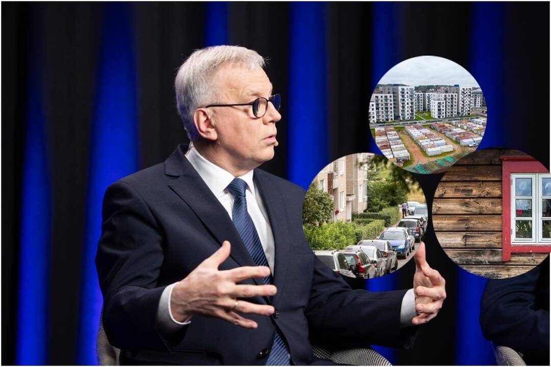 Finansų ministras apie garažų, „parkingo“ vietų, sodybų apmokestinimą: tai būtų dora ir teisinga