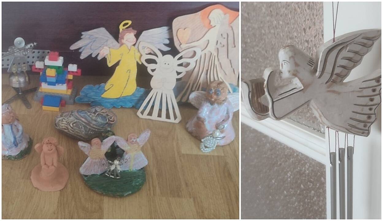 Įsikūnijimas: S. Stakienę aplinkiniai vadina angelų Saule. Tai patvirtindama, ji surengė žaismingą fotosesiją.