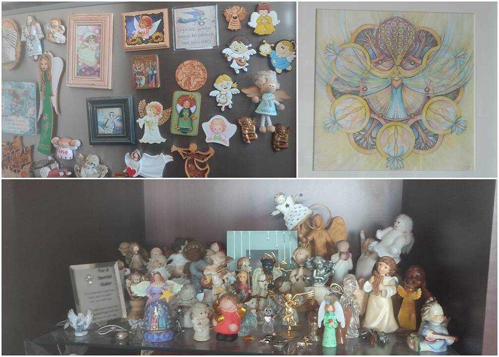Įsikūnijimas: S. Stakienę aplinkiniai vadina angelų Saule. Tai patvirtindama, ji surengė žaismingą fotosesiją.