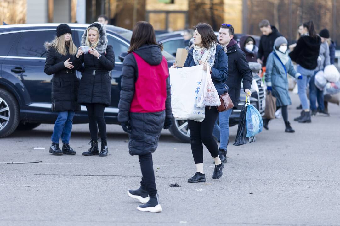 Vilniuje renkama parama nuo karo nukentėjusiems ukrainiečiams