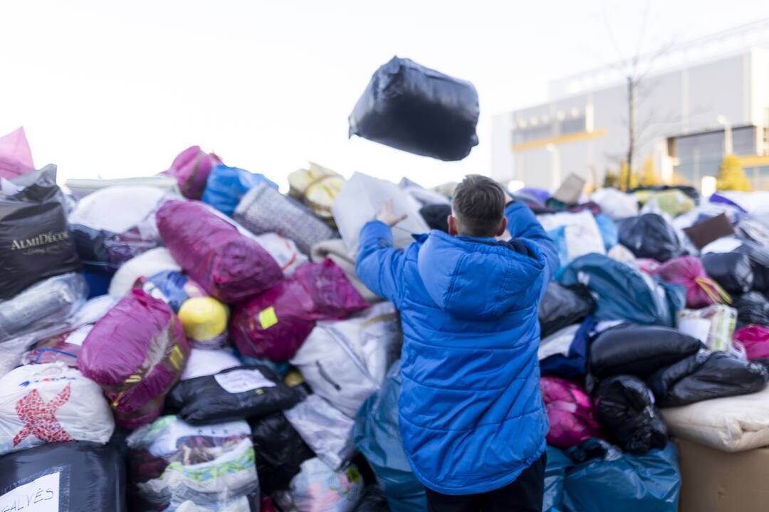 Vilniuje renkama parama nuo karo nukentėjusiems ukrainiečiams