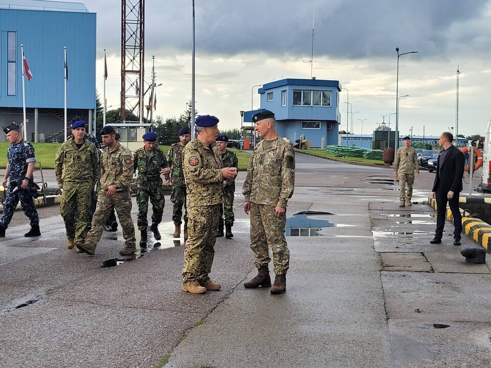 Lietuvos ir Portugalijos kariuomenės žada glaudesnius ryšius