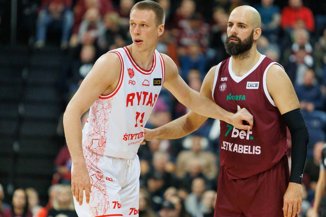 Lietuvos krepšinio lygos rungtynės: susitiko „7Bet-Lietkabelis“ ir „Rytas“