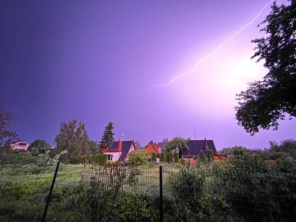 Lietuvoje – stiprus lietus ir kruša