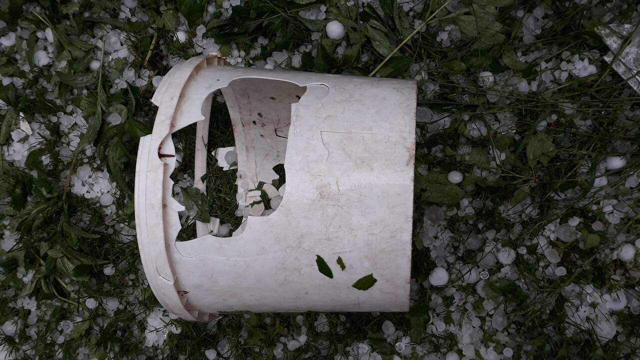 Lietuvoje – stiprus lietus ir kruša