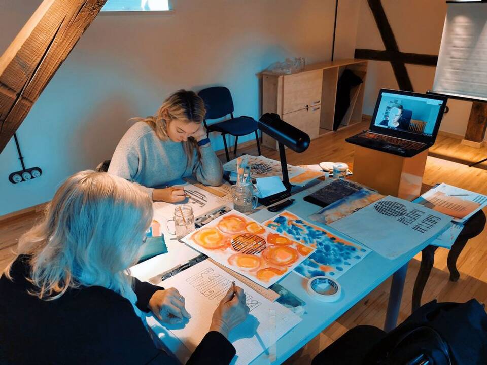 Klaipėdiečiams – kaligrafijos ir rašto meno dirbtuvės