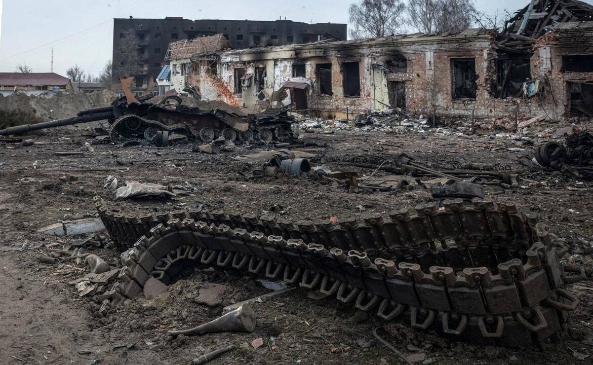 Trisdešimt antroji karo Ukrainoje diena