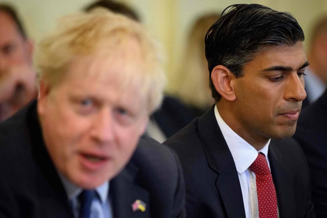Borisas Johnsonas ir Rishi Sunakas