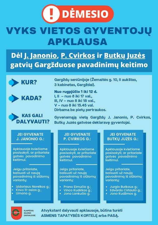 Klaipėdos rajono savivaldybės administracijos direktoriaus pavaduotojas Vytautas Butkus.