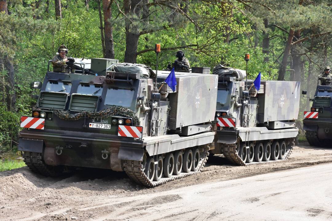 Ukrainą pasiekė Vokietijos dovanotos raketų sistemos „MARS II“
