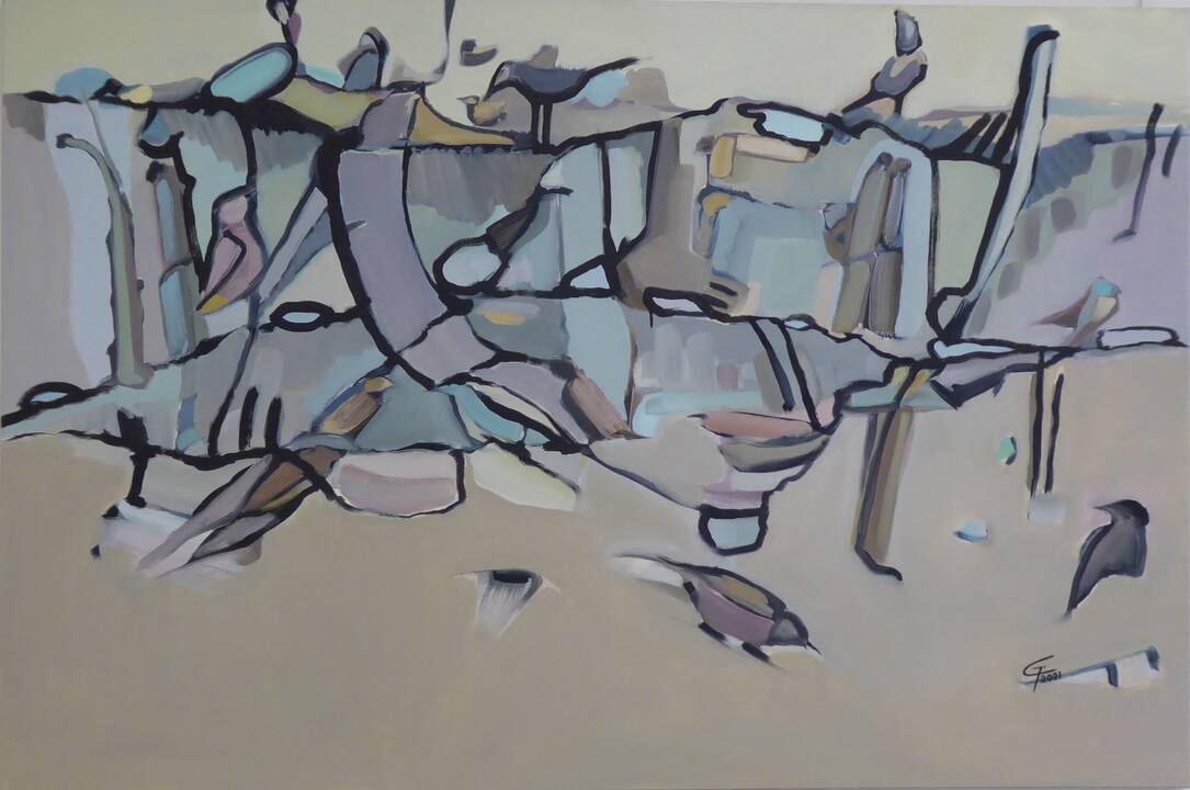 Gintarė Šiaulienė. Iš ciklo „Būsenos“ (2019–2021).