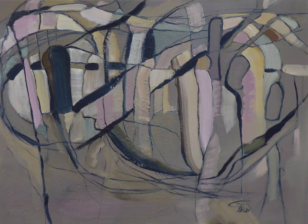 Gintarė Šiaulienė. Iš ciklo „Būsenos“ (2019–2021).