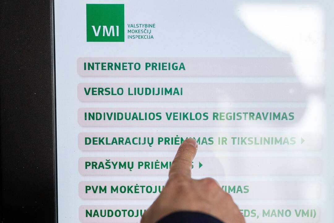 VMI: pajamų dar nedeklaravo 88 tūkst. gyventojų