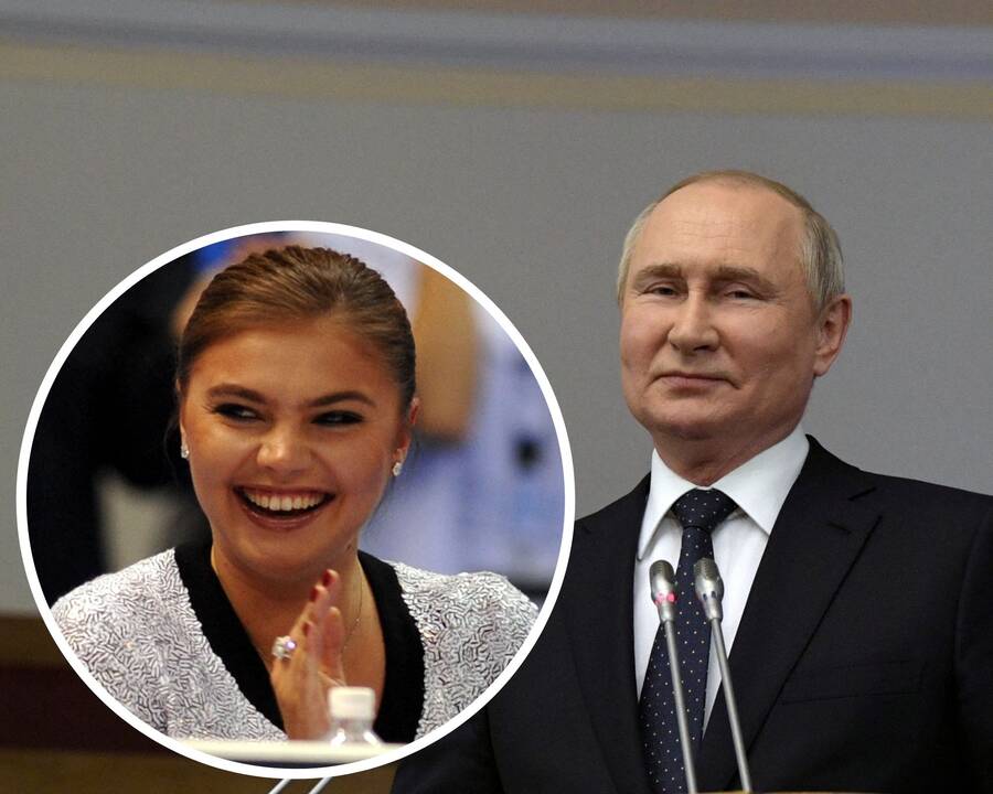 Alina Kabajeva ir Vladimiras Putinas
