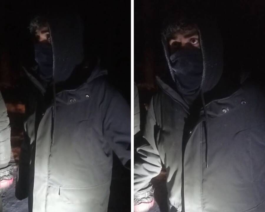 Neteisėto migranto liudijimas: papasakojo apie baltarusių spaudimą kirsti sieną (vaizdo įrašas)