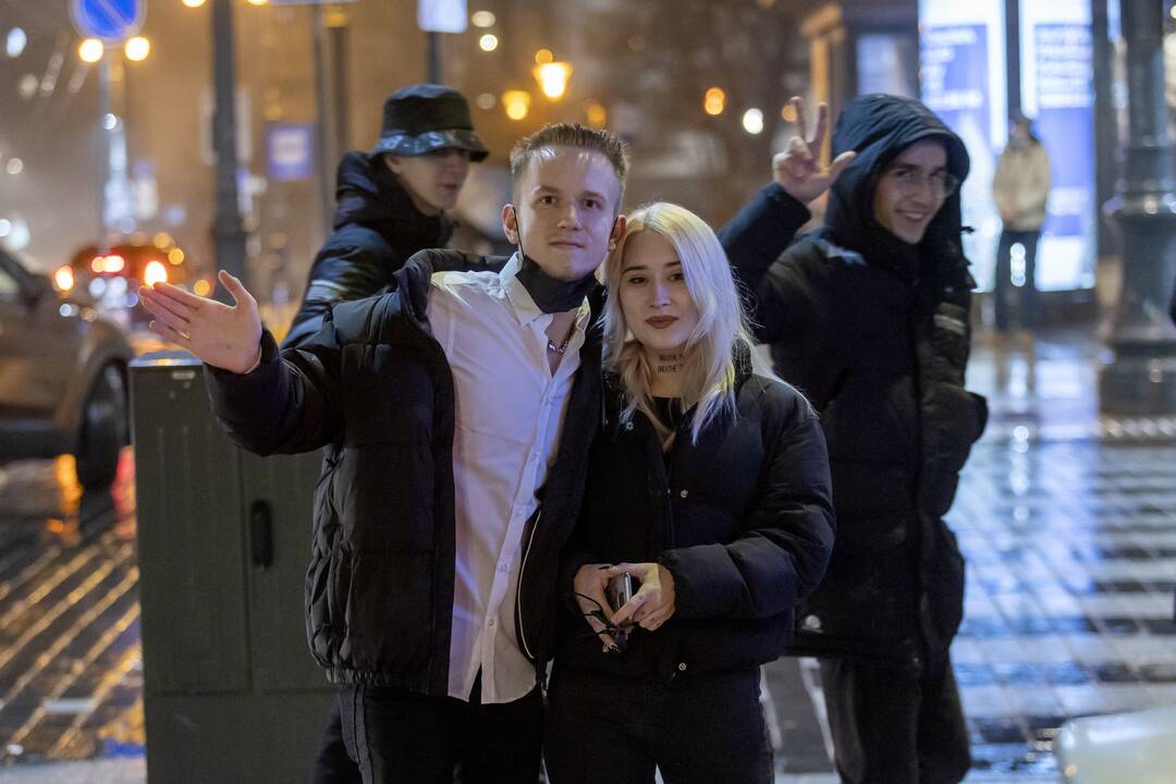Vilnius pasitiko Naujuosius metus