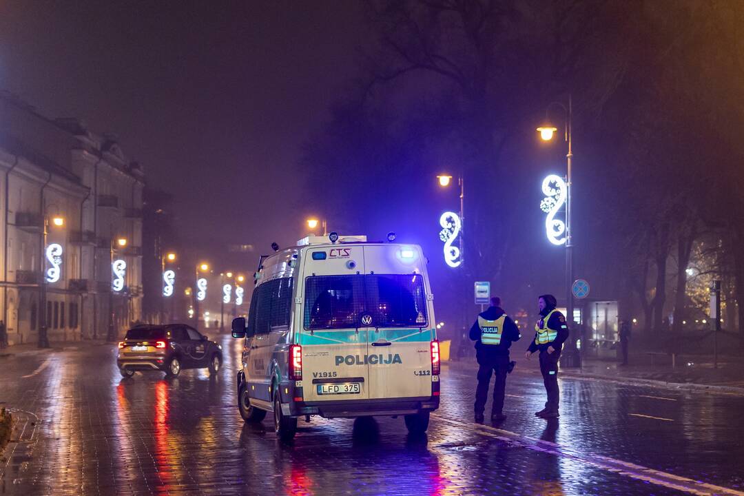 Vilnius pasitiko Naujuosius metus