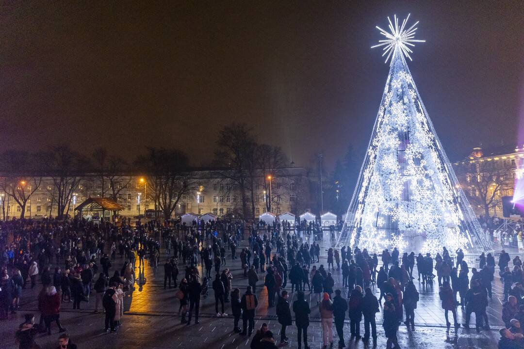 Vilnius pasitiko Naujuosius metus