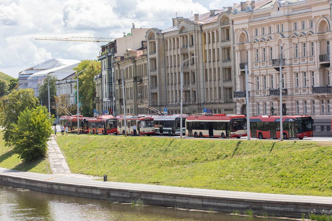 Dujų nuotėkis Vilniaus centre