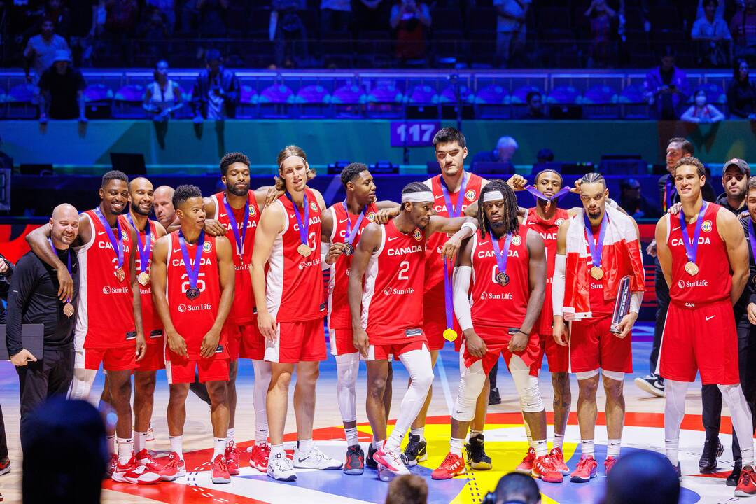 Pasaulio krepšinio čempionatas Filipinuose: JAV – Kanada.