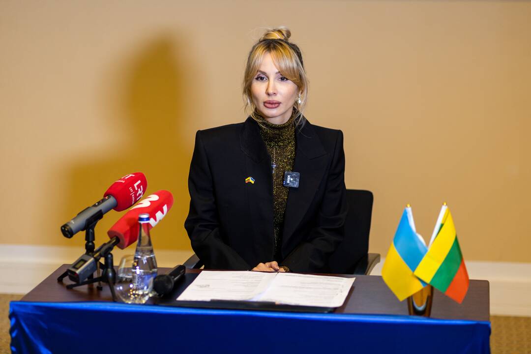 S. Lobodos spaudos konferencija Vilniuje