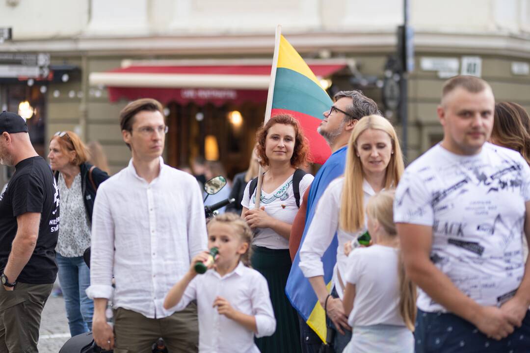 Triumfo eisena nuo Aušros vartų iki Valdovų rūmų