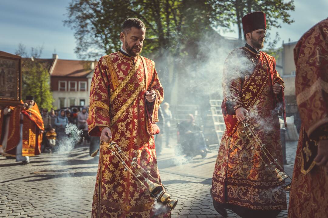 Religinė procesija už Bažnyčios vienybę Vilniuje