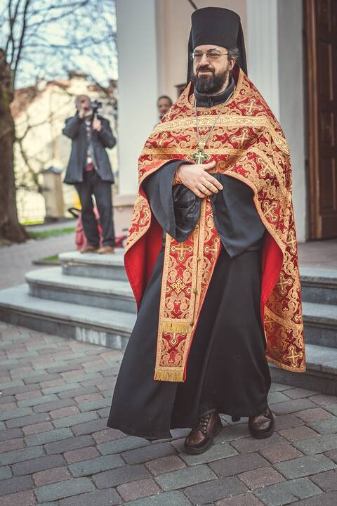 Religinė procesija už Bažnyčios vienybę Vilniuje