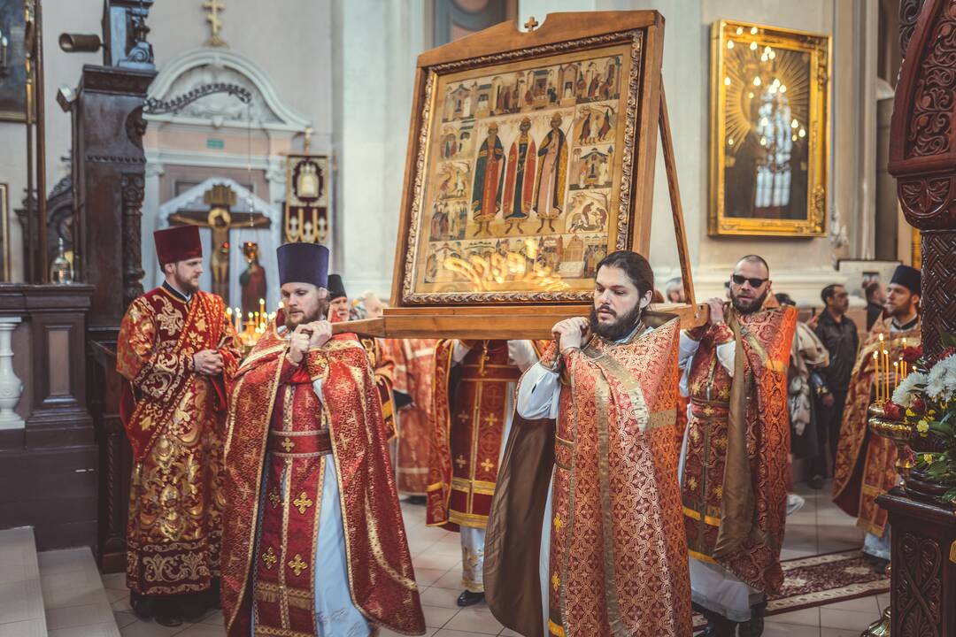 Religinė procesija už Bažnyčios vienybę Vilniuje