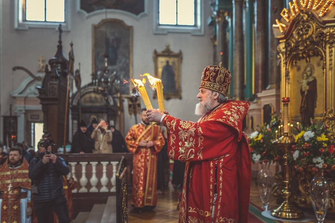 Religinė procesija už Bažnyčios vienybę Vilniuje