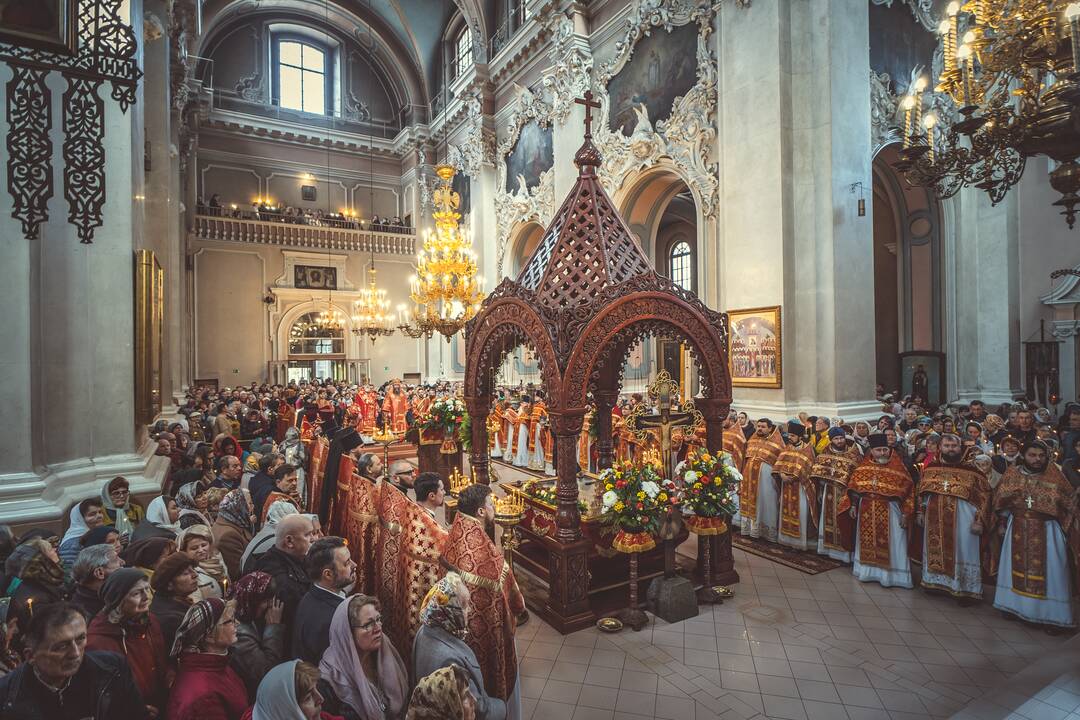 Religinė procesija už Bažnyčios vienybę Vilniuje