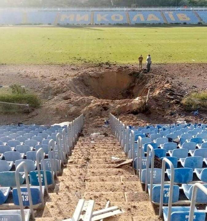 Faktai: Ukrainos sporto žaizdos – agresorių sugriautos bazės, varžybų arenos. 