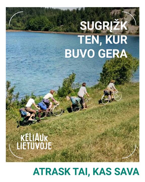 Kryptis: archyvinės nuotraukos, tapusios kampanijos vizualiąja medžiaga, leis atsigręžti į pamėgtas vietas ir aplankyti jas.