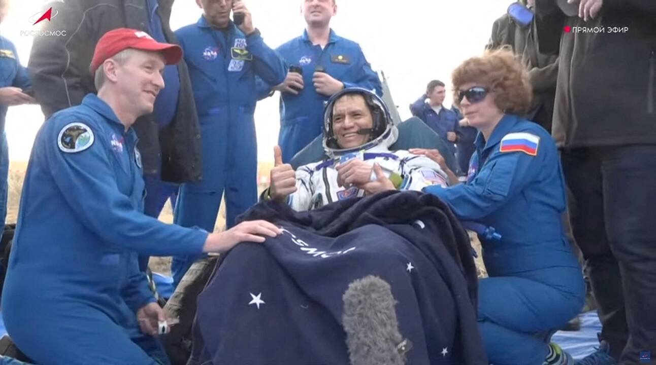 NASA astronautas Francisco Rubio.
