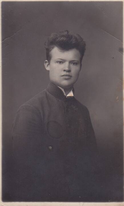 Rašytojas Stasys Anglickis (kairėje), Petras Venclovas, Kęstutis Navakas