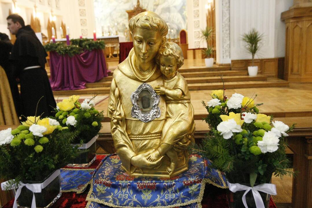Neeilinis įvykis tikintiesiems: Klaipėdoje – Šv. Antano relikvijos