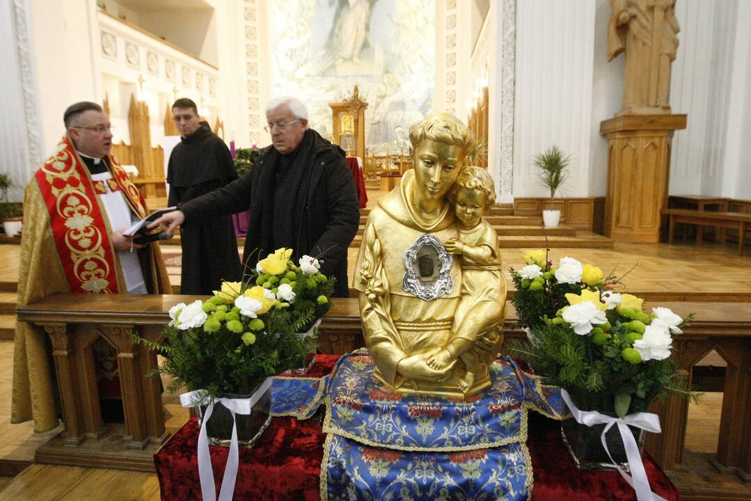 Neeilinis įvykis tikintiesiems: Klaipėdoje – Šv. Antano relikvijos