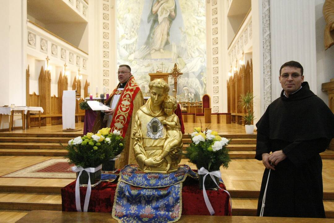 Neeilinis įvykis tikintiesiems: Klaipėdoje – Šv. Antano relikvijos